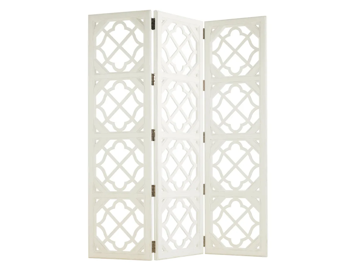 Ivory Key Abbotts Landing Folding Screen