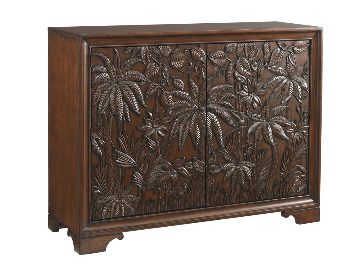 Royal Kahala Balboa Carved Door Chest