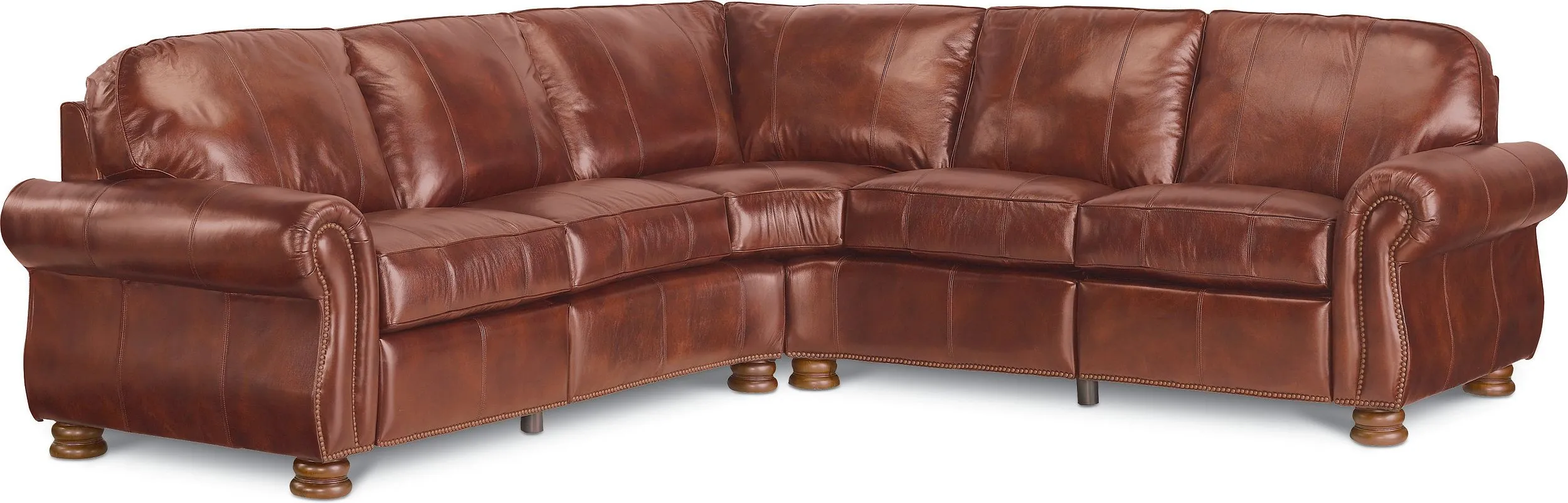 Benjamin Motion Sectional (Two-Piece) (Leather)
