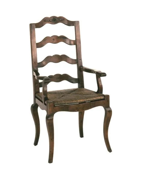 Hatfield Rush Seat Arm Chair