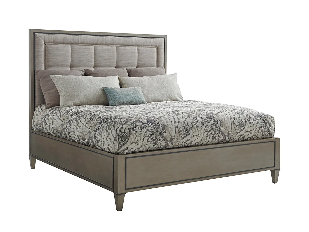 Ariana St. Tropez Upholstered Panel Bed