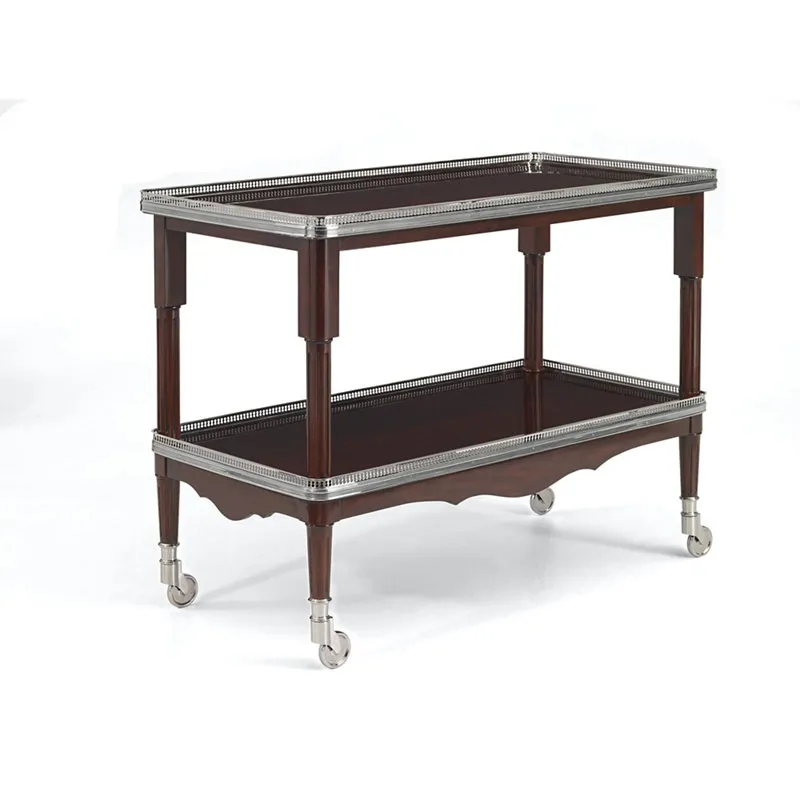 ONE FIFTH DRINKS TROLLEY - ESTATE MAHOGANY