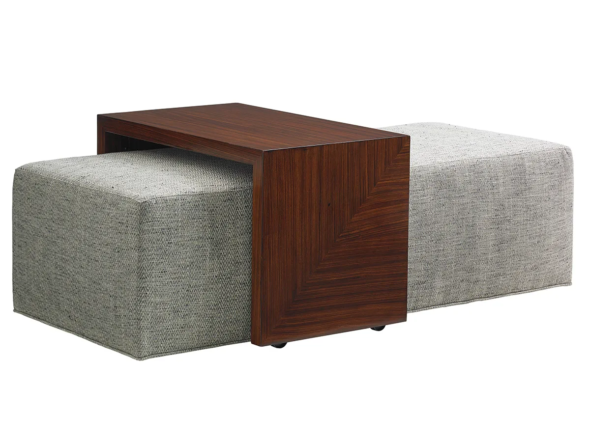 Take Five Broadway Cocktail Ottoman W/Slide