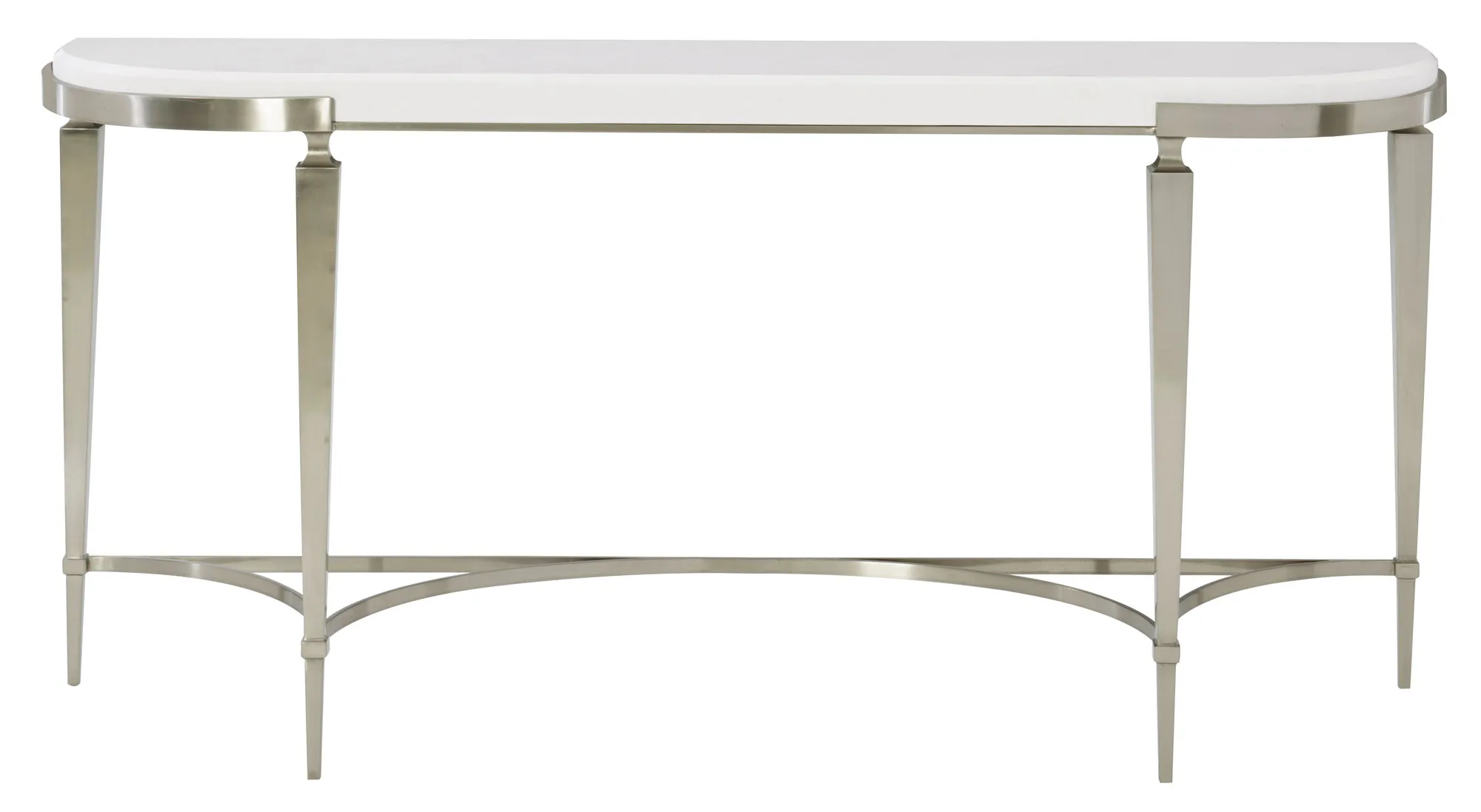 Domaine Blanc Demilune Console Table 