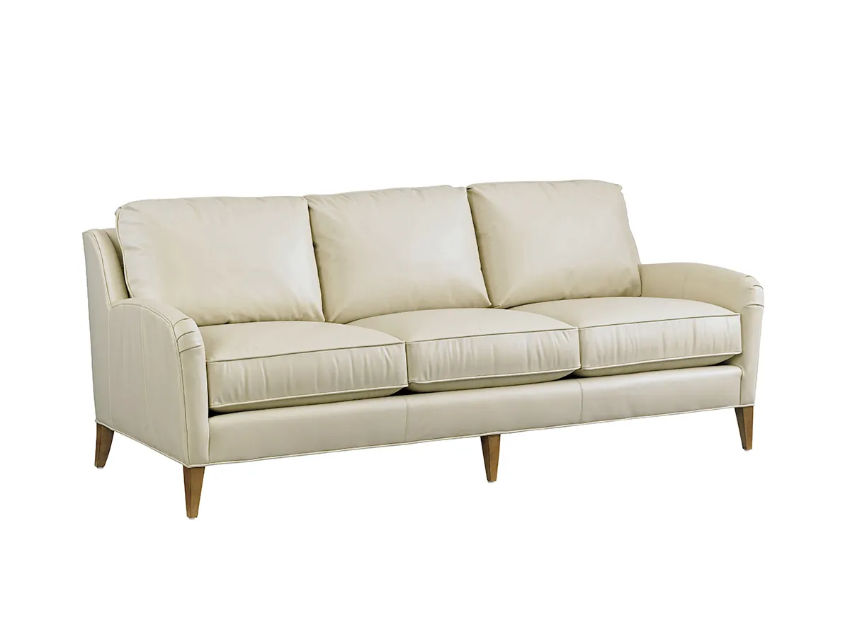 Twin Palms Coconut Grove Leather Sofa