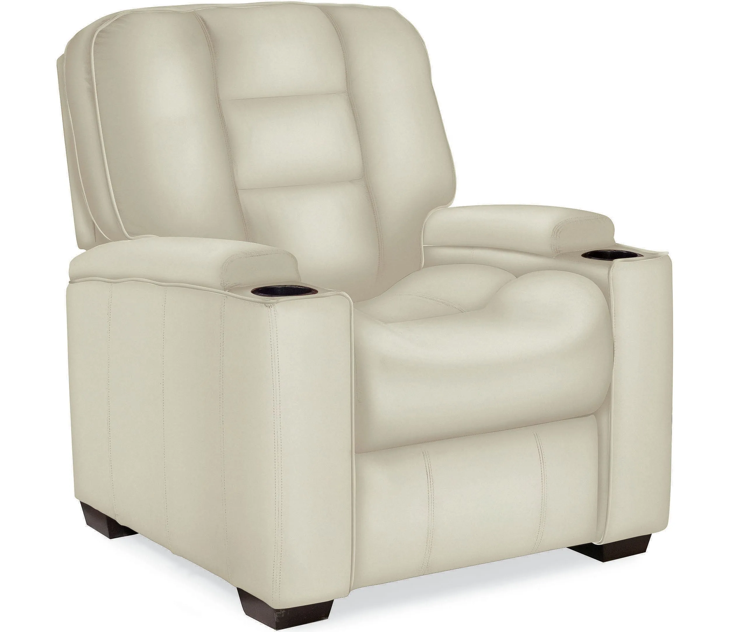 Latham Media Recliner with Cup Holder (Manual) (Fabric)