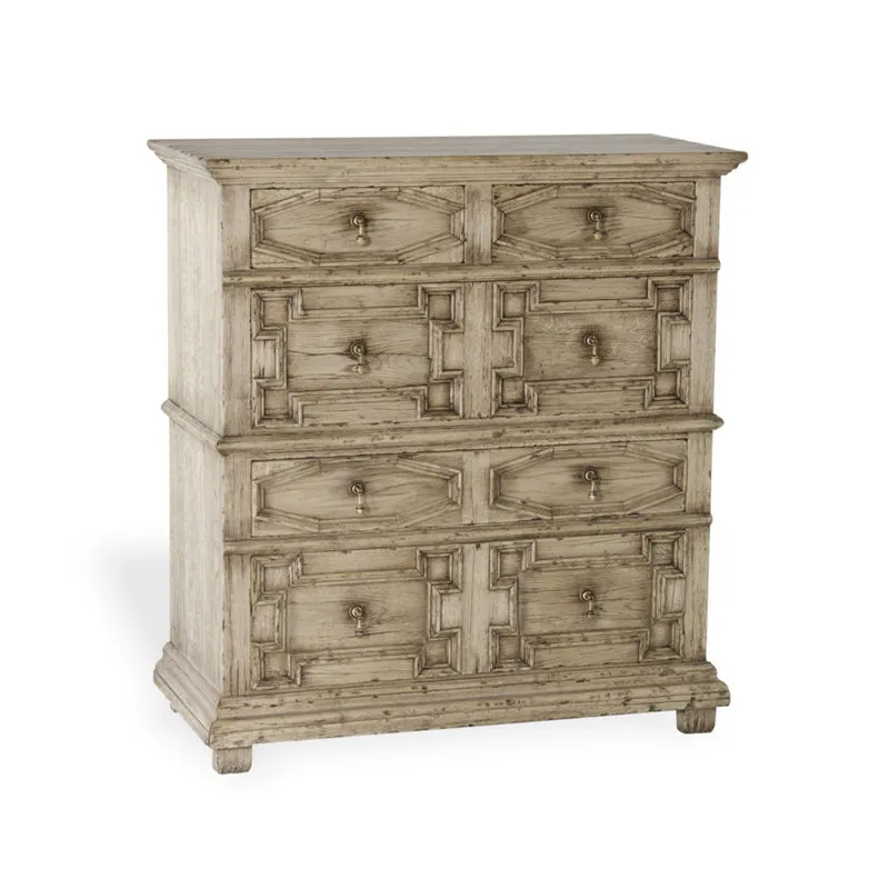 JACOBEAN CARVED CHEST