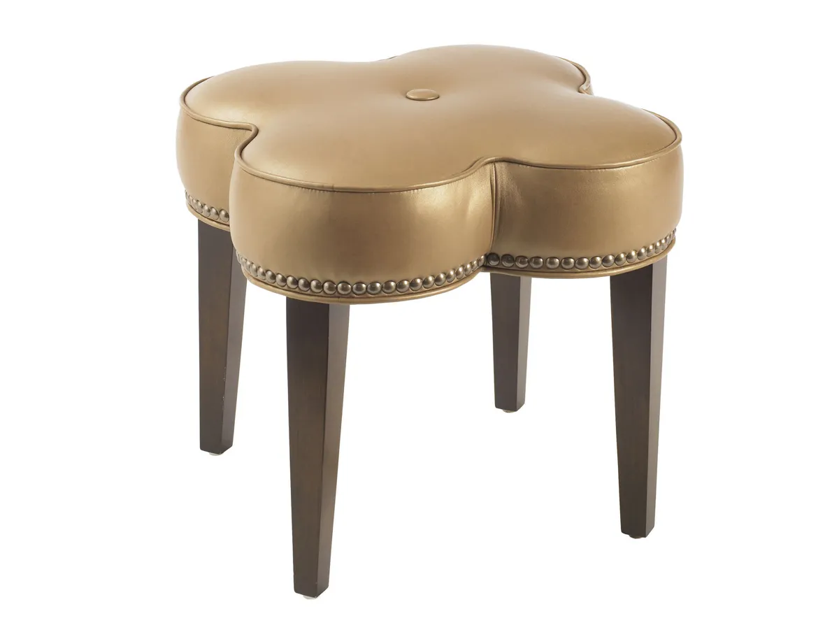 Lexington Leather Pampelonne Leather Ottoman