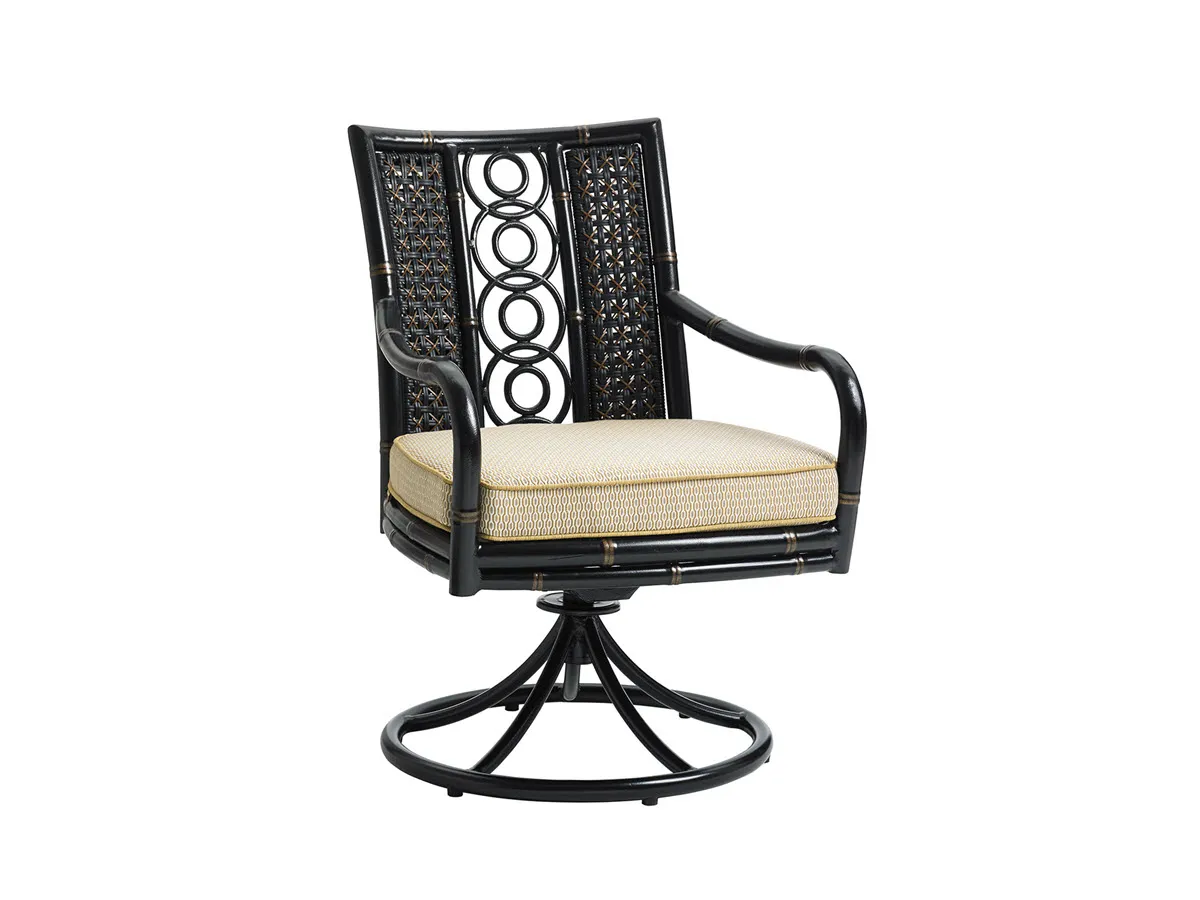 Marimba Swivel Rocker Dining Chair