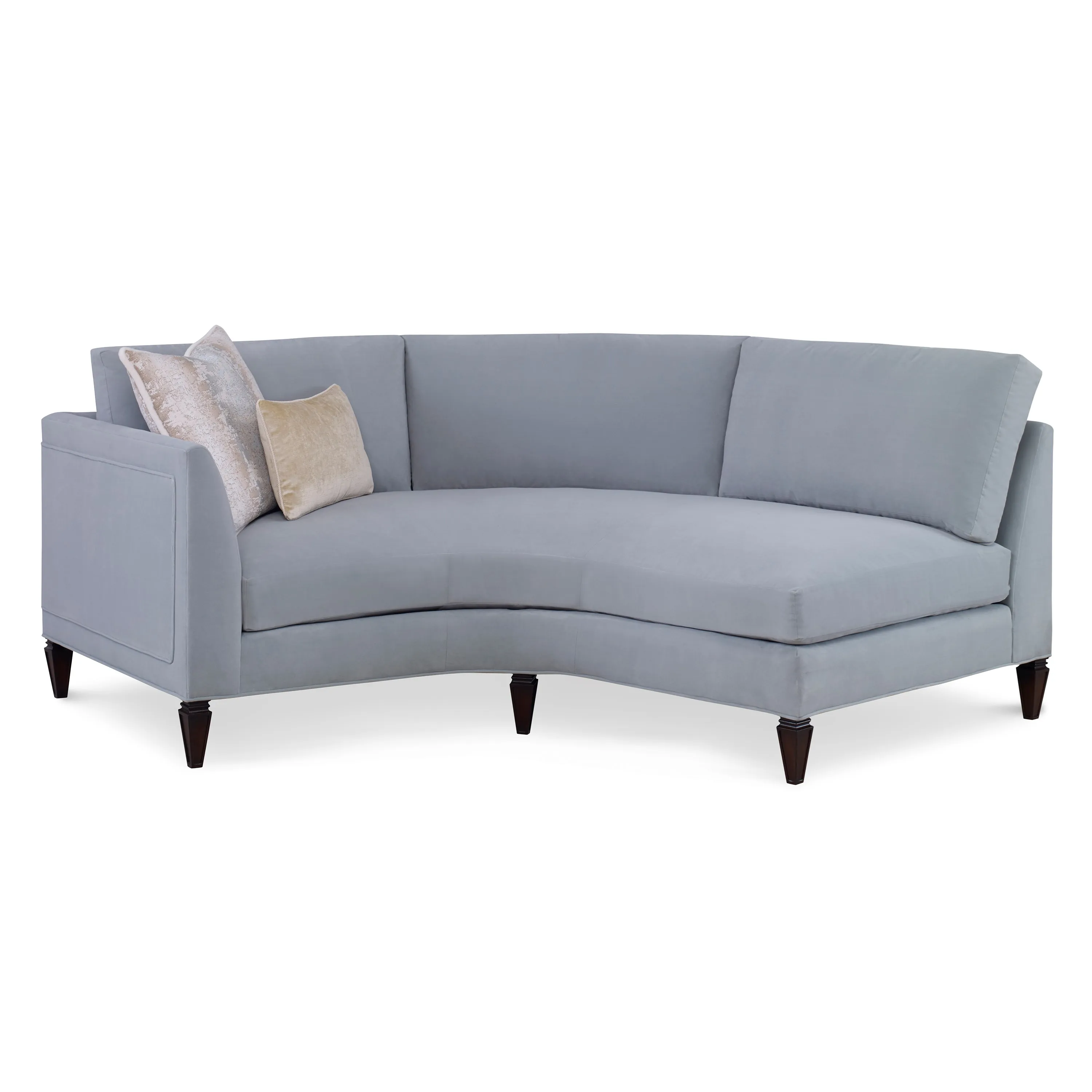 Pillow Talk Left Arm Curved Loveseat