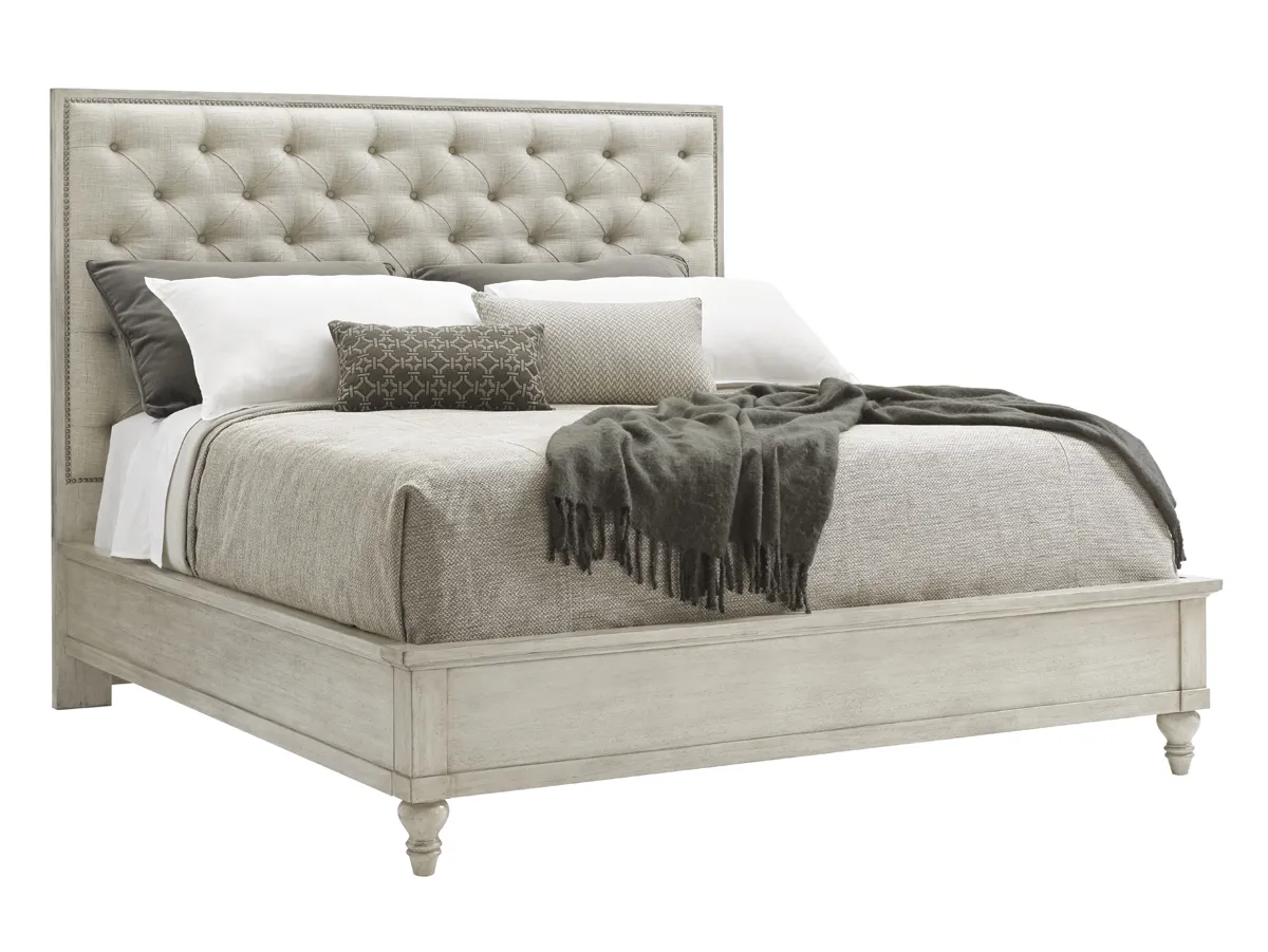 Oyster Bay Sag Harbor Tufted Upholstered Bed