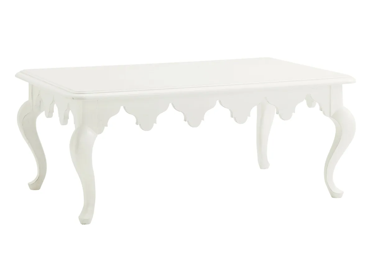Ivory Key St. George Rectangular Cocktail Table