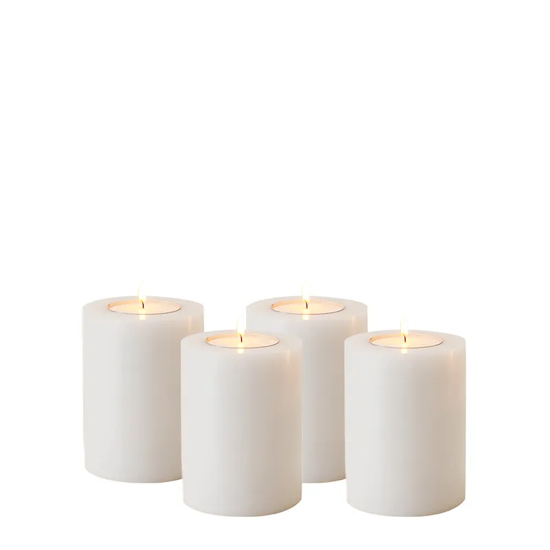 Artificial Candle set of 4