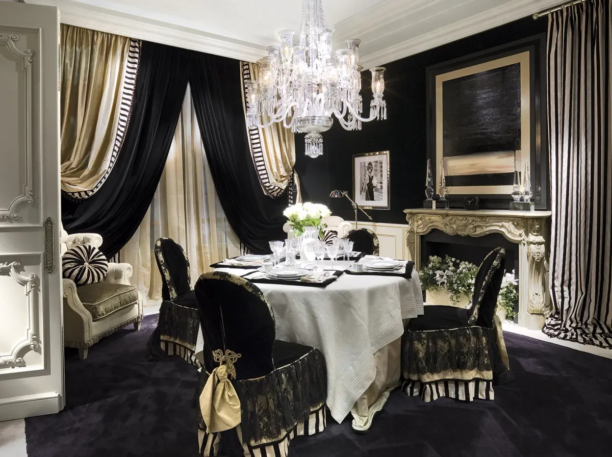 Black lacquered bookcase