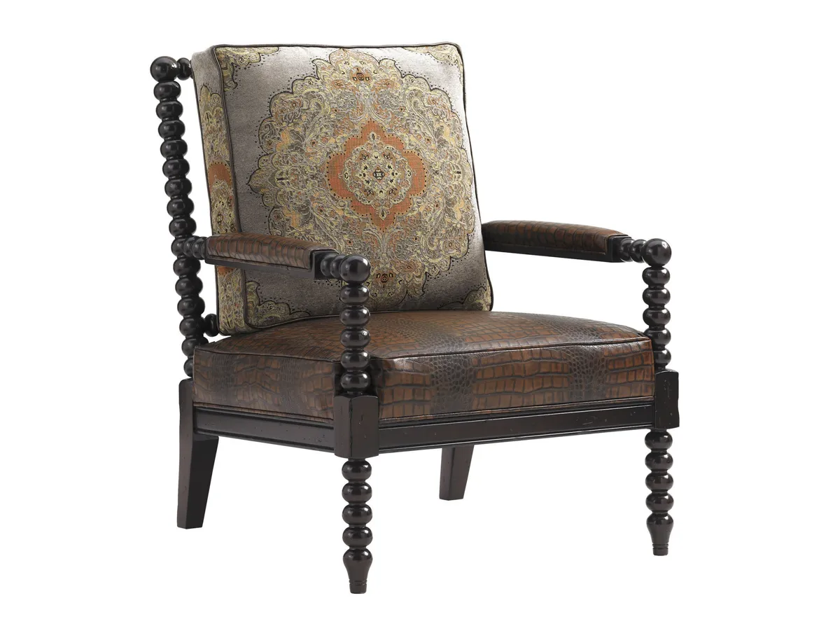 Tommy Bahama Upholstery Maarten Leather Chair