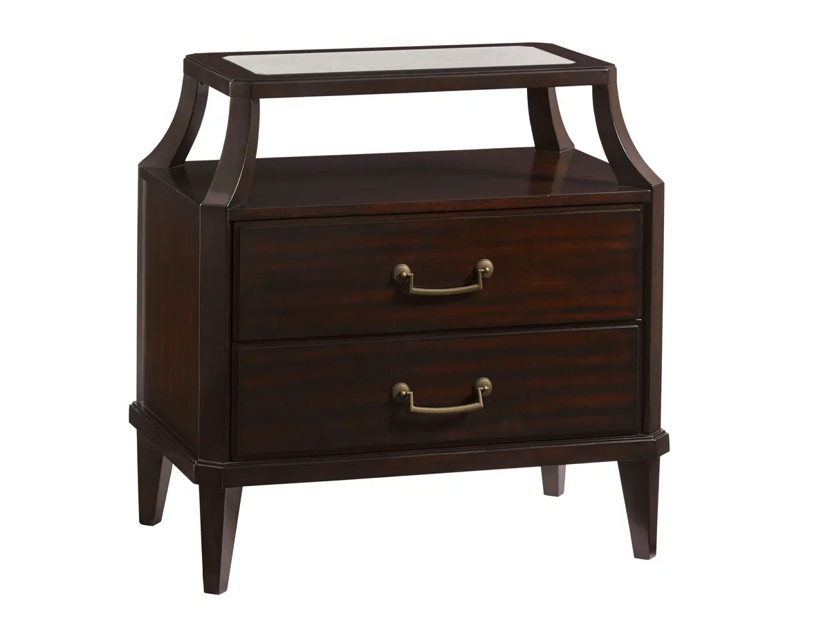 Kensington Place Trevor Tiered Nightstand