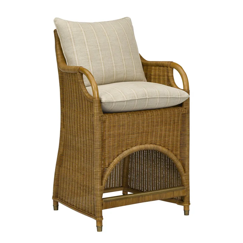JAMAICA WICKER COUNTER STOOL