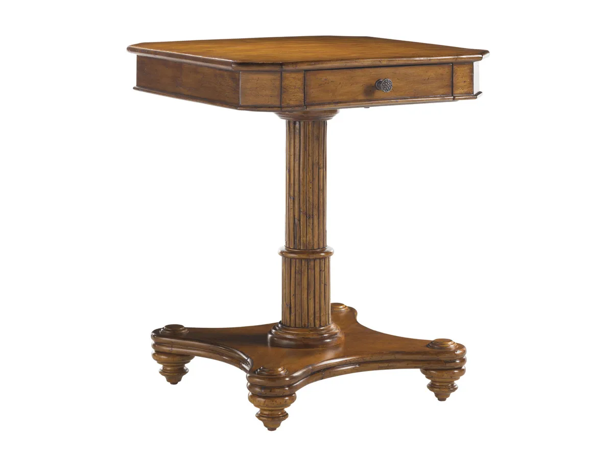 Island Estate Cinnamon Cove Lamp Table