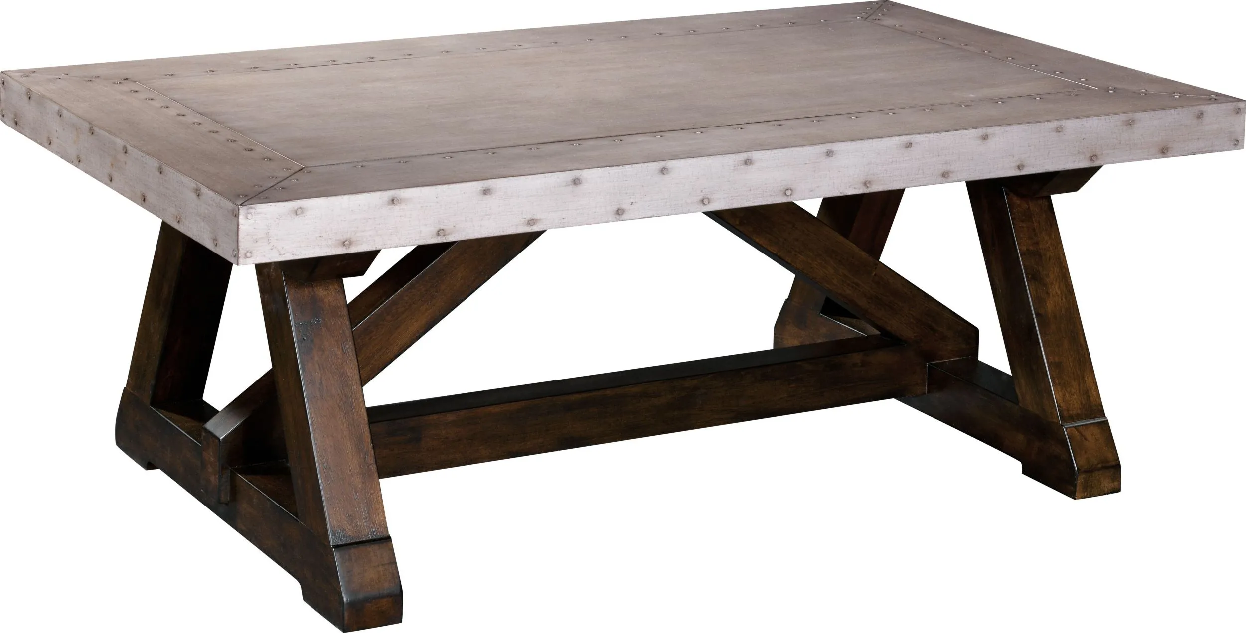 Brunell Helix Cocktail Table