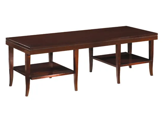 Cocktail Table with Shelves