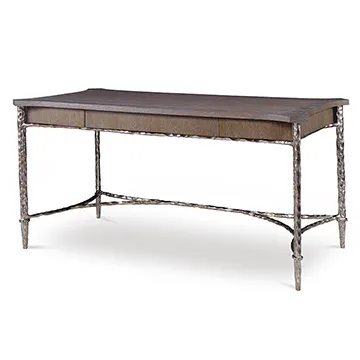 Chiseled Writing Desk - Driftwood
