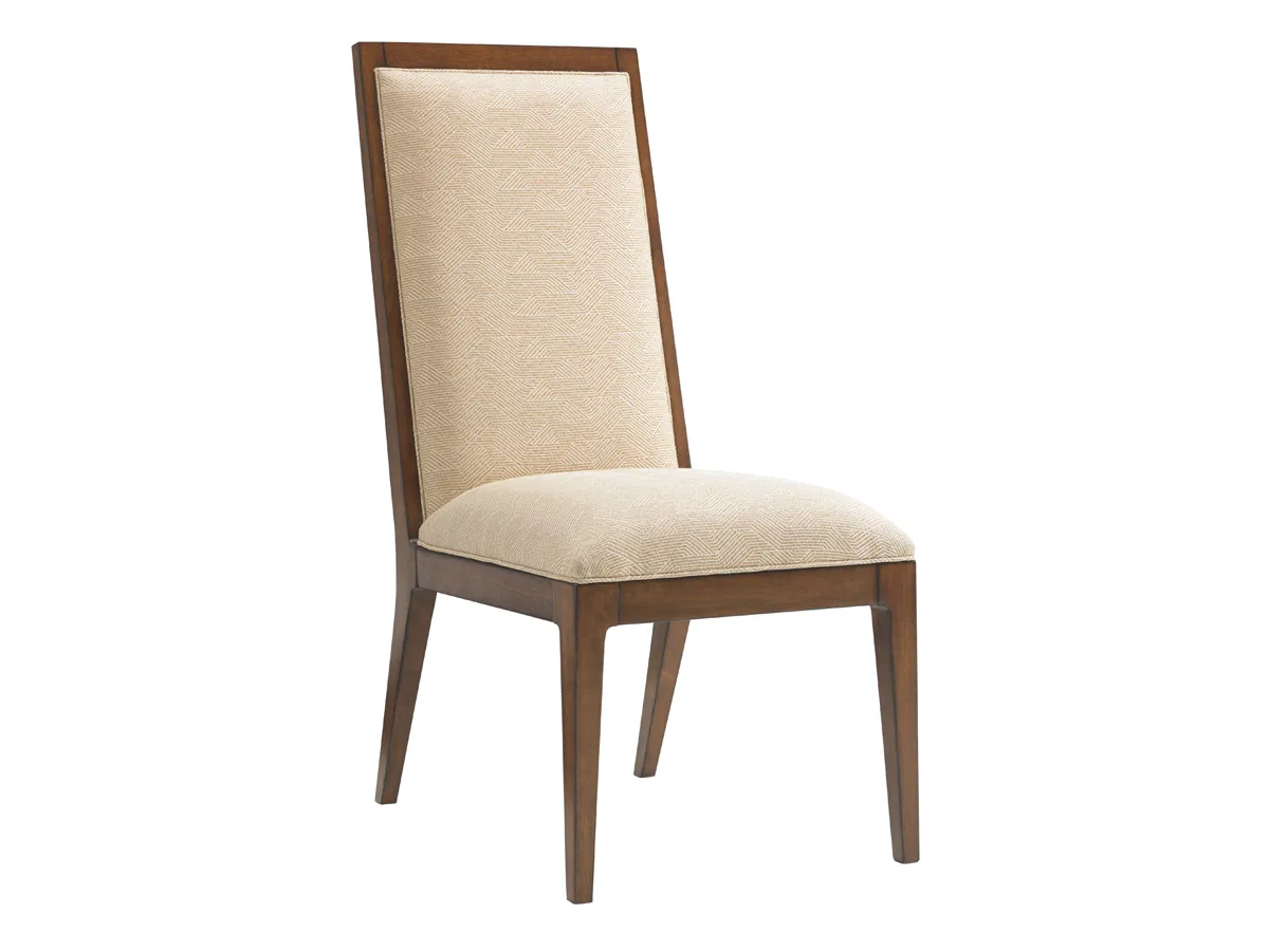 Island Fusion Natori Slat Back Side Chair