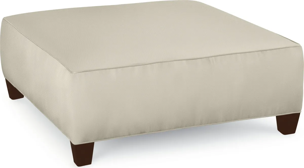 Brooklyn Square Plain Top Ottoman (No Nails)