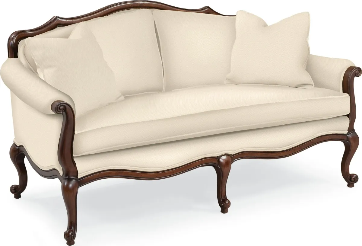Devereux Settee with Double Welt Trim