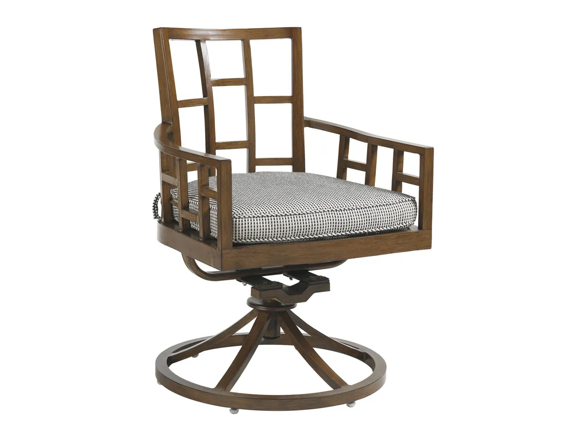 Ocean Club Resort Swivel Rocker Dining Chair