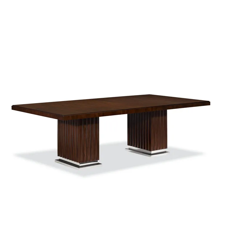 DUKE PEDESTAL DINING TABLE - PENTHOUSE ROSEWOOD