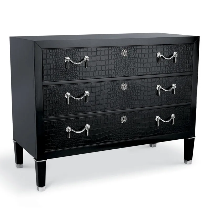 BROOK STREET CHEST, BLACK