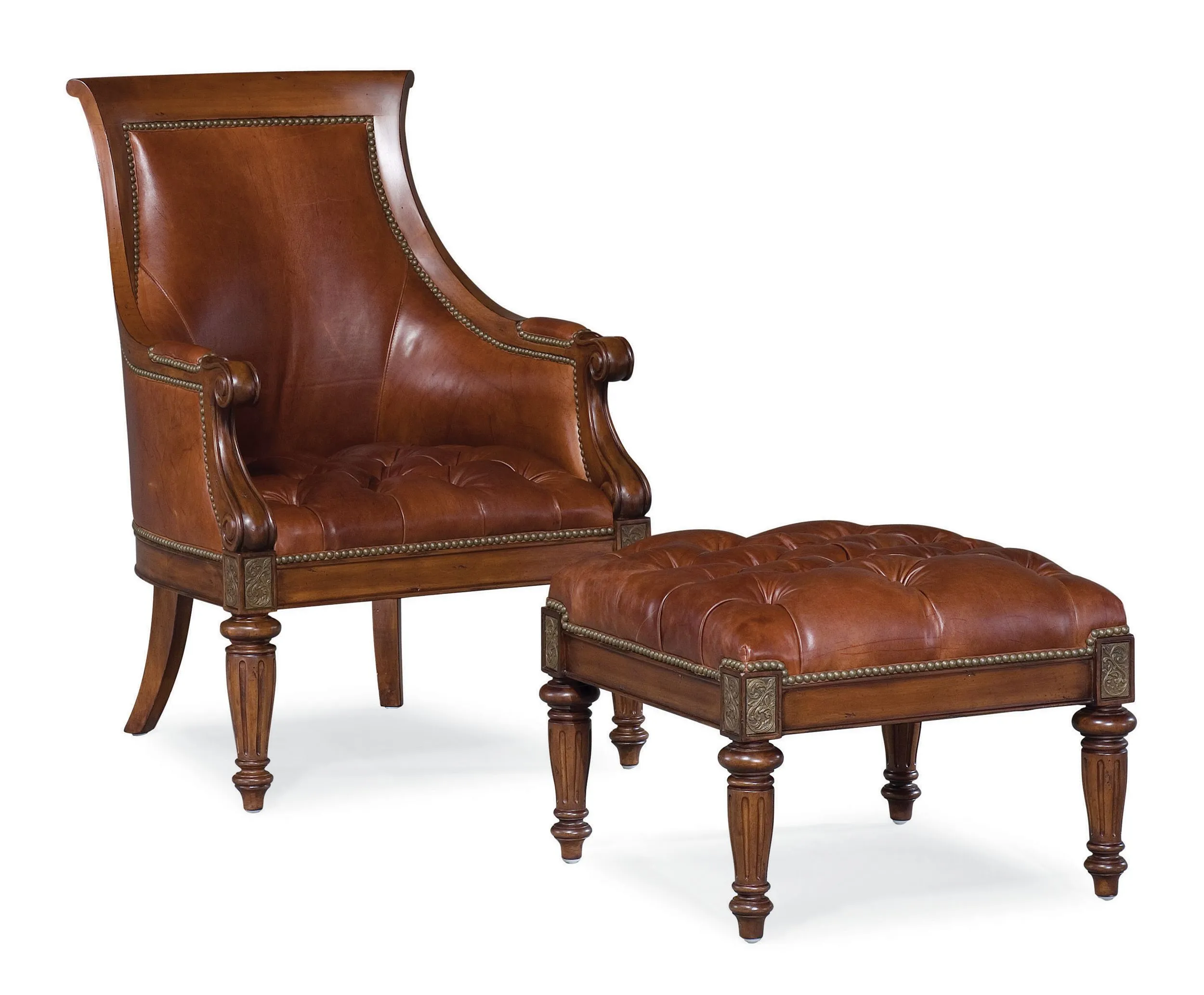 Ernest Hemingway® Anson Chair (Leather)