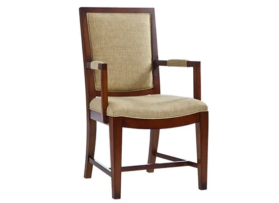 Floral Back Armchair