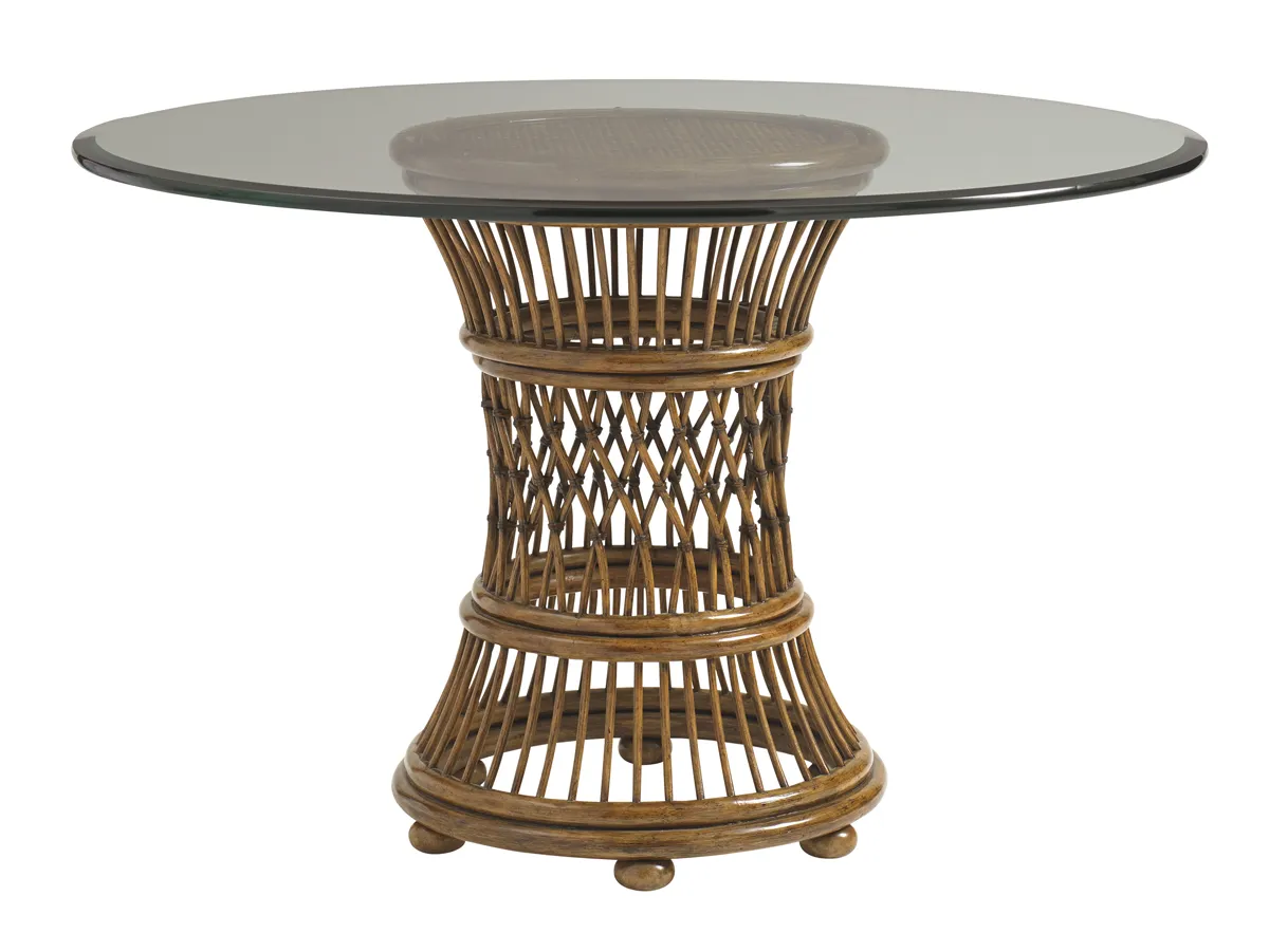 Bali Hai Aruba Dining Table With Glass Top