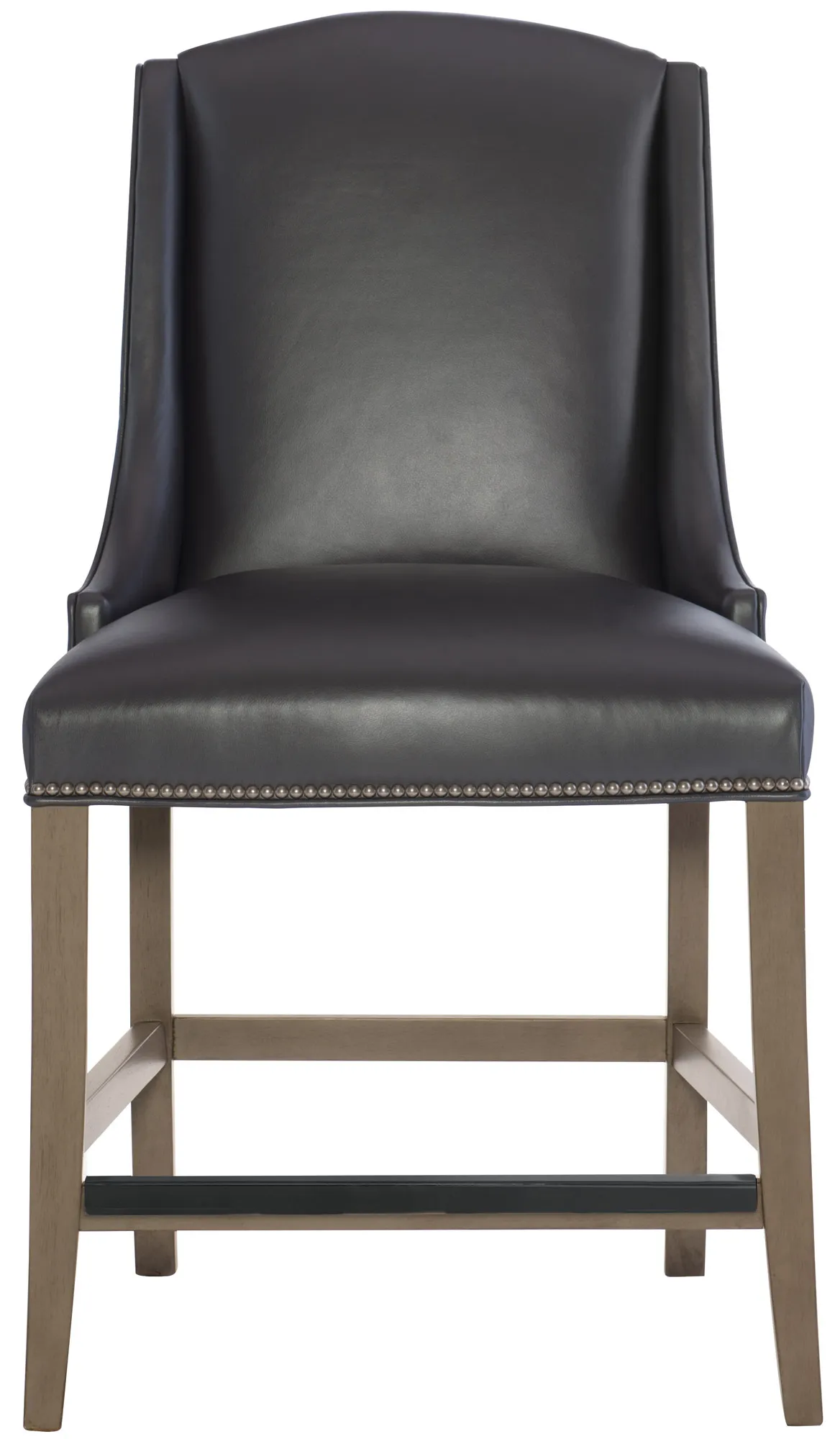 Slope Leather Counter Stool 