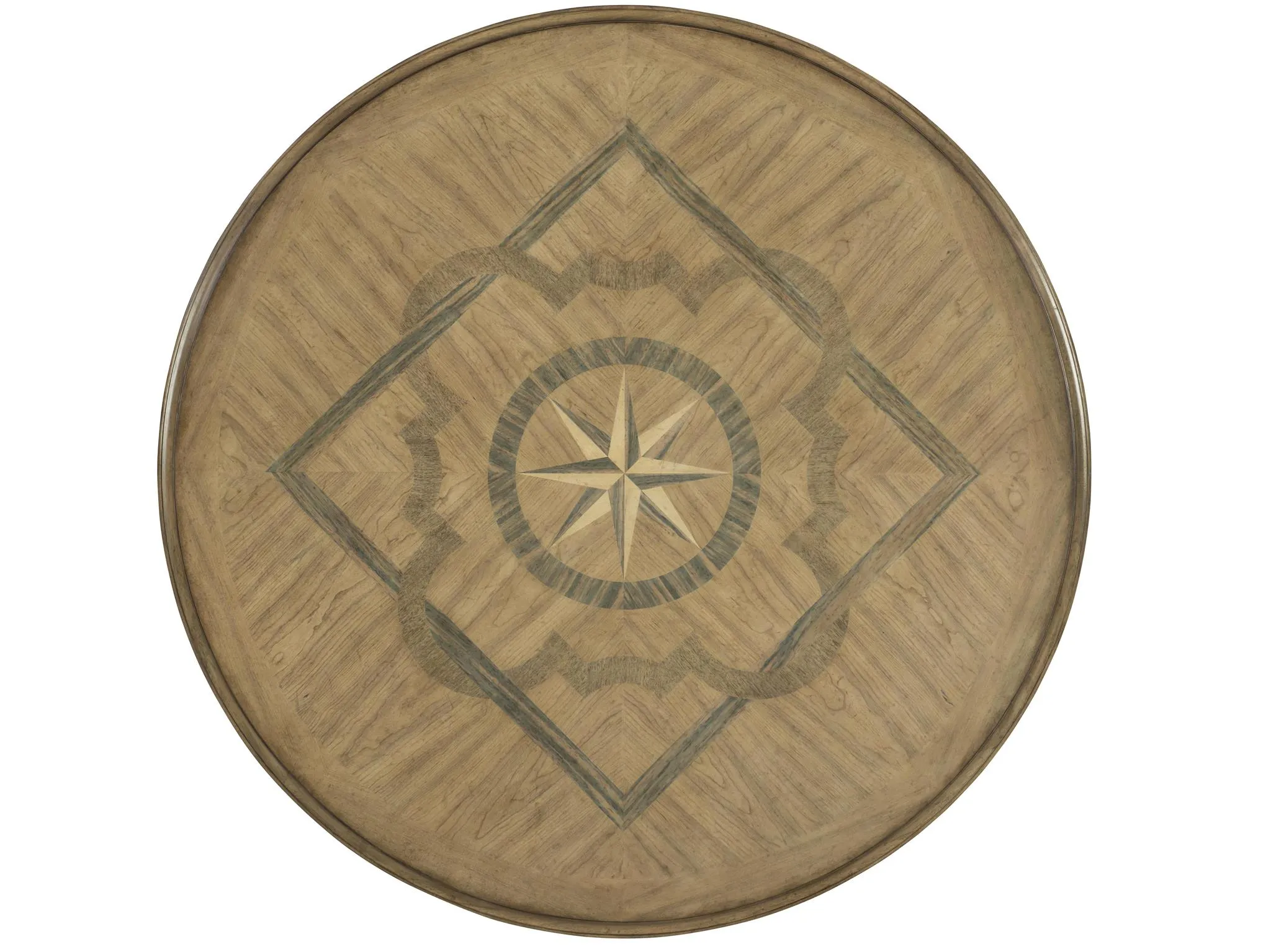 MARQUETRY TABLE TOP 54"