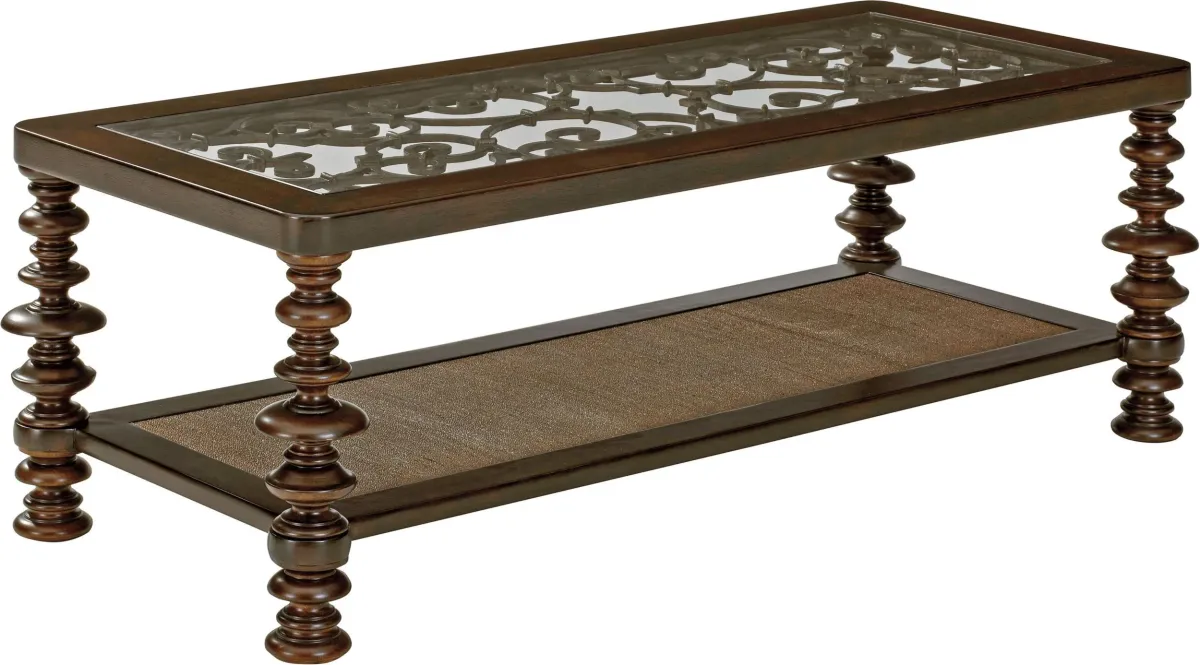 Ernest Hemingway® Editor-In-Chief Cocktail Table (Maduro)