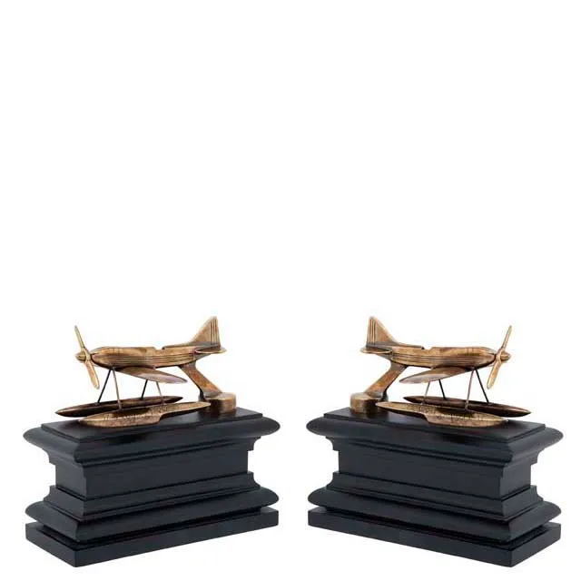 Bookend Hydroplane set of 2