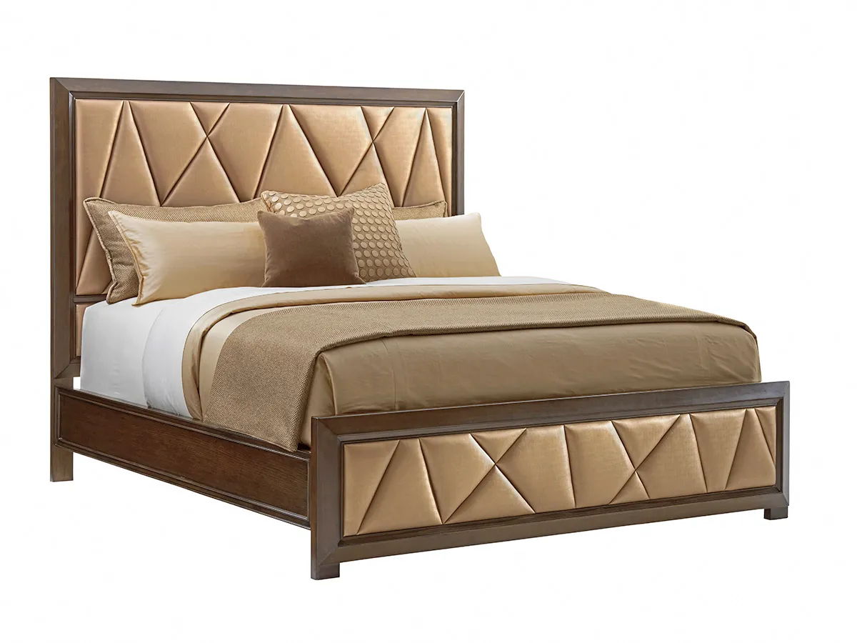 Zavala Spectrum Upholstered Panel Bed