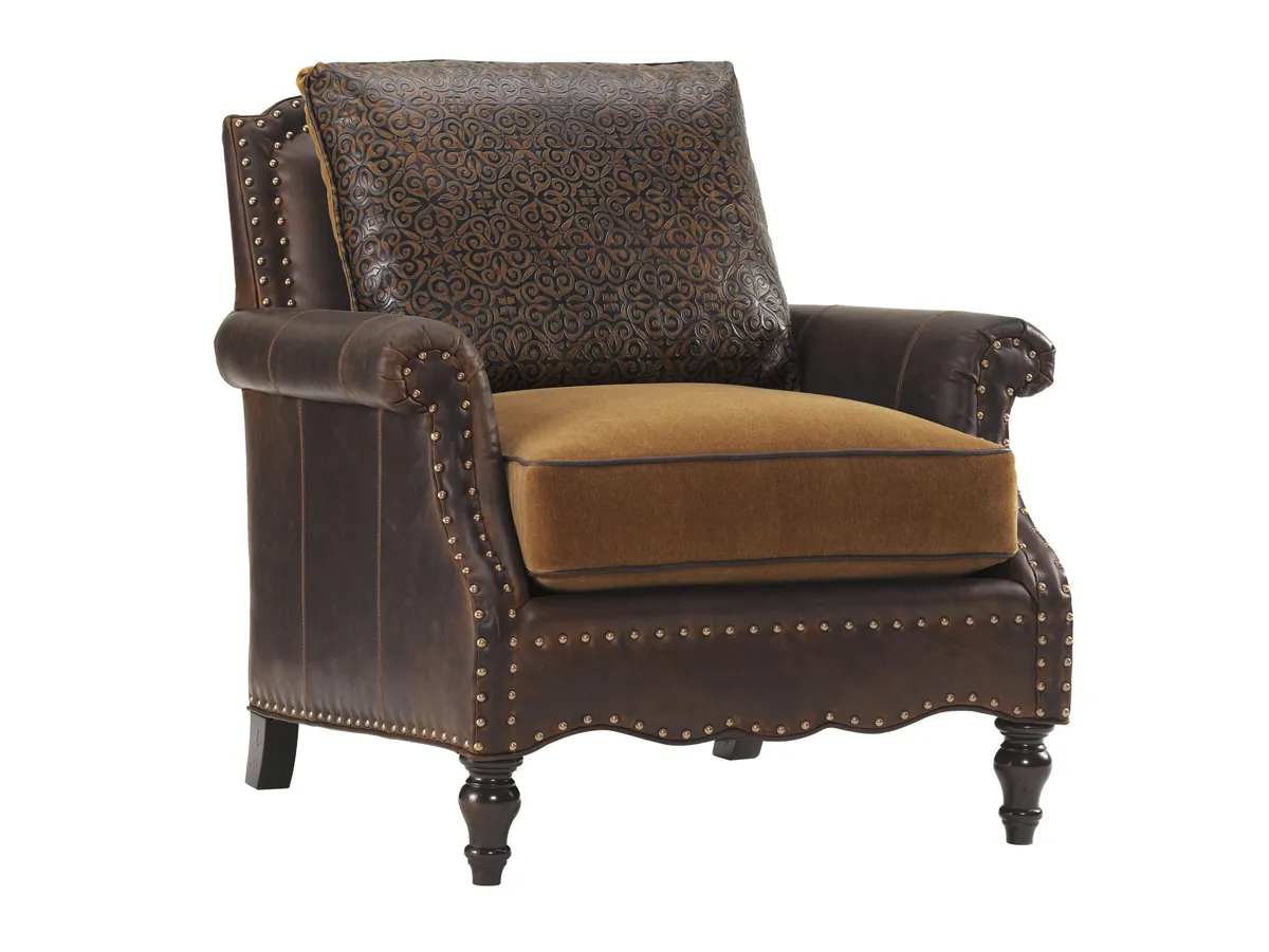 Tommy Bahama Upholstery Belgrave Leather Chair