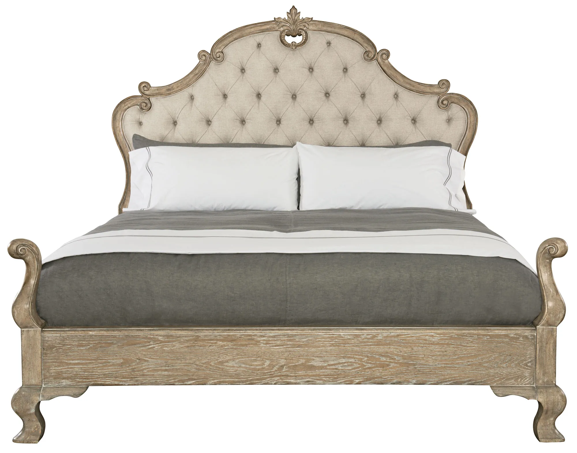 Campania Upholstered Panel Bed 