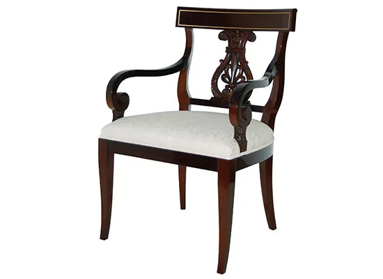 Lyre Back Armchair