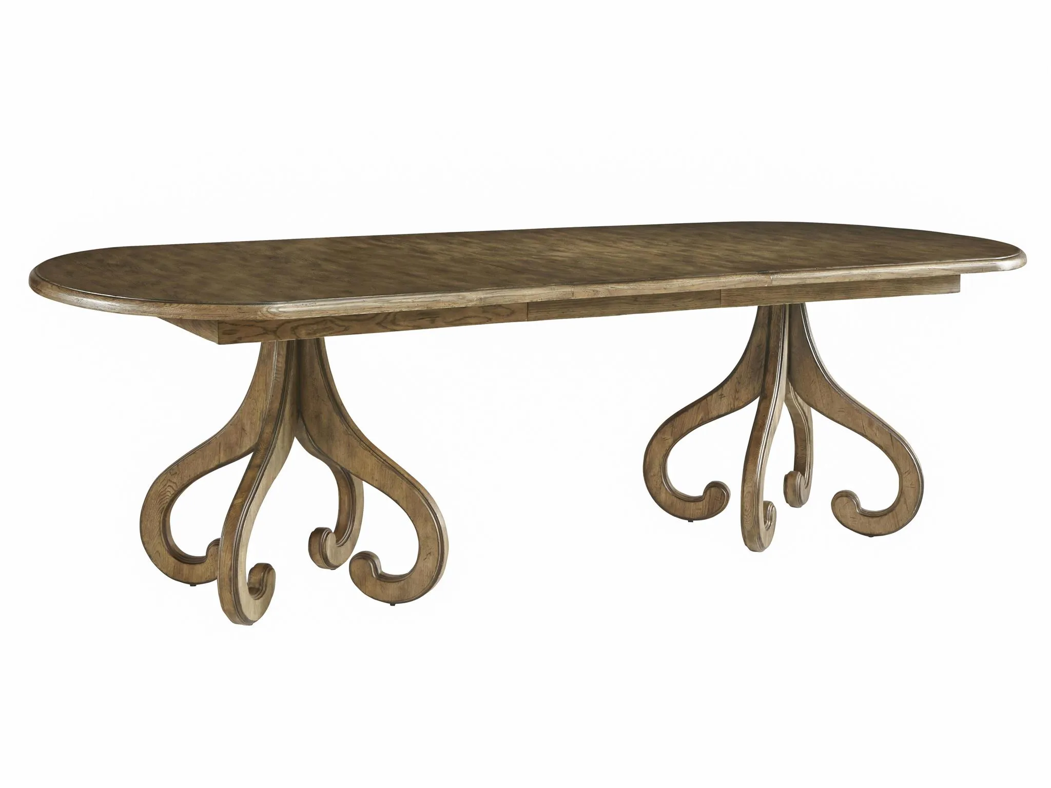 瑞恩双基座餐桌