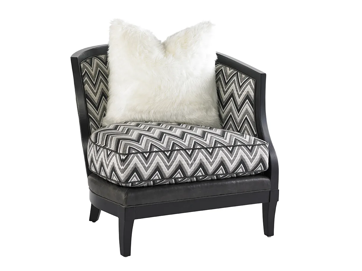 Lexington Leather Garland Right Arm Facing Leather Chair