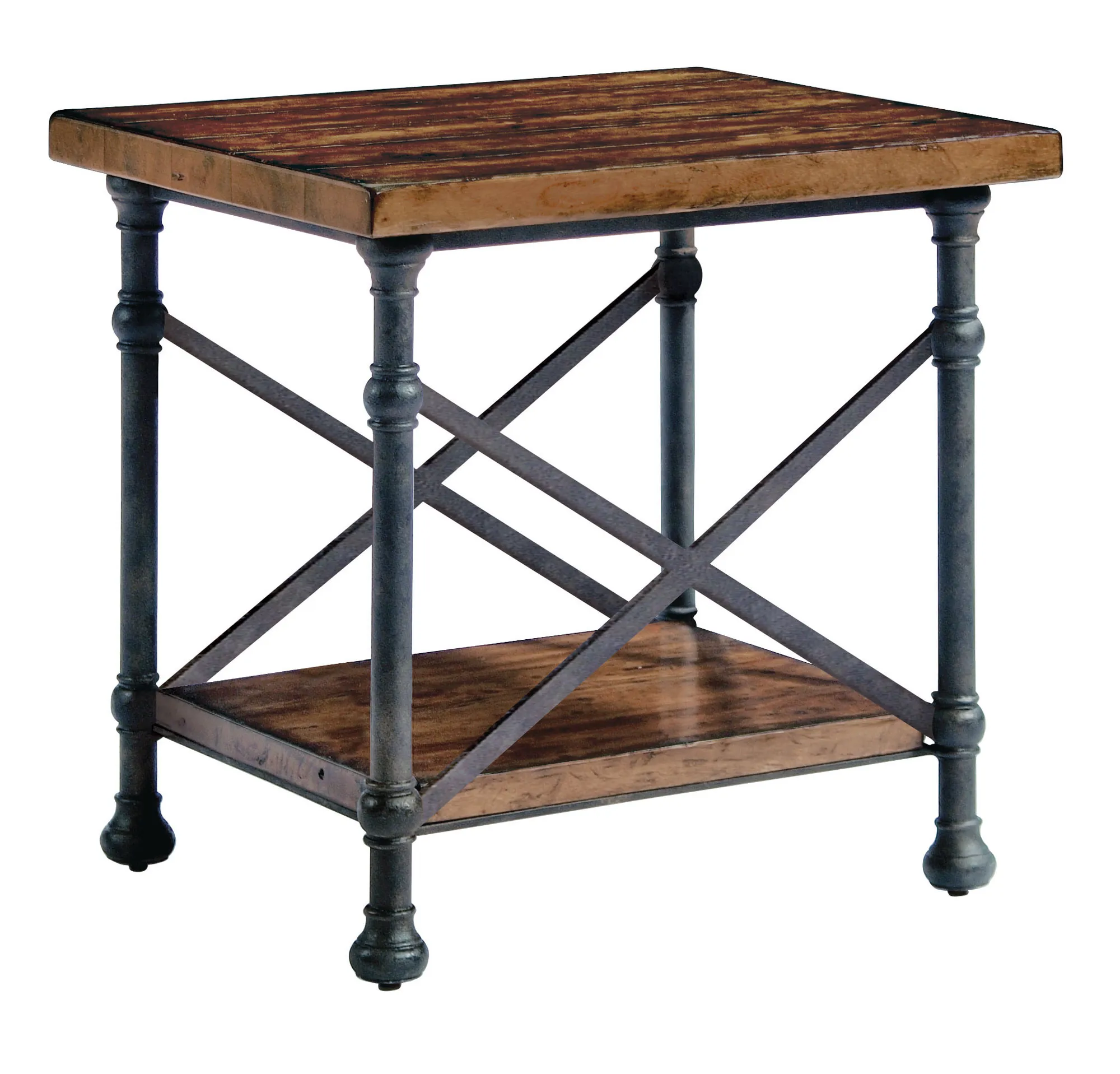 Vintage Patina End Table 