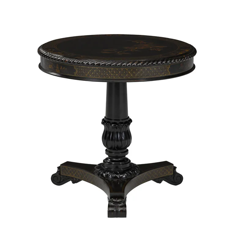 ANGELINE END TABLE WITH CHINOISERIES