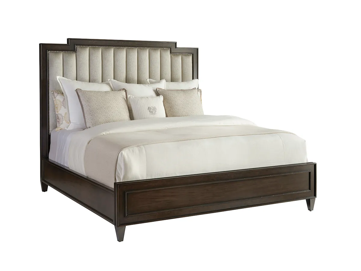 Brentwood Candice Channeled Upholstered Bed