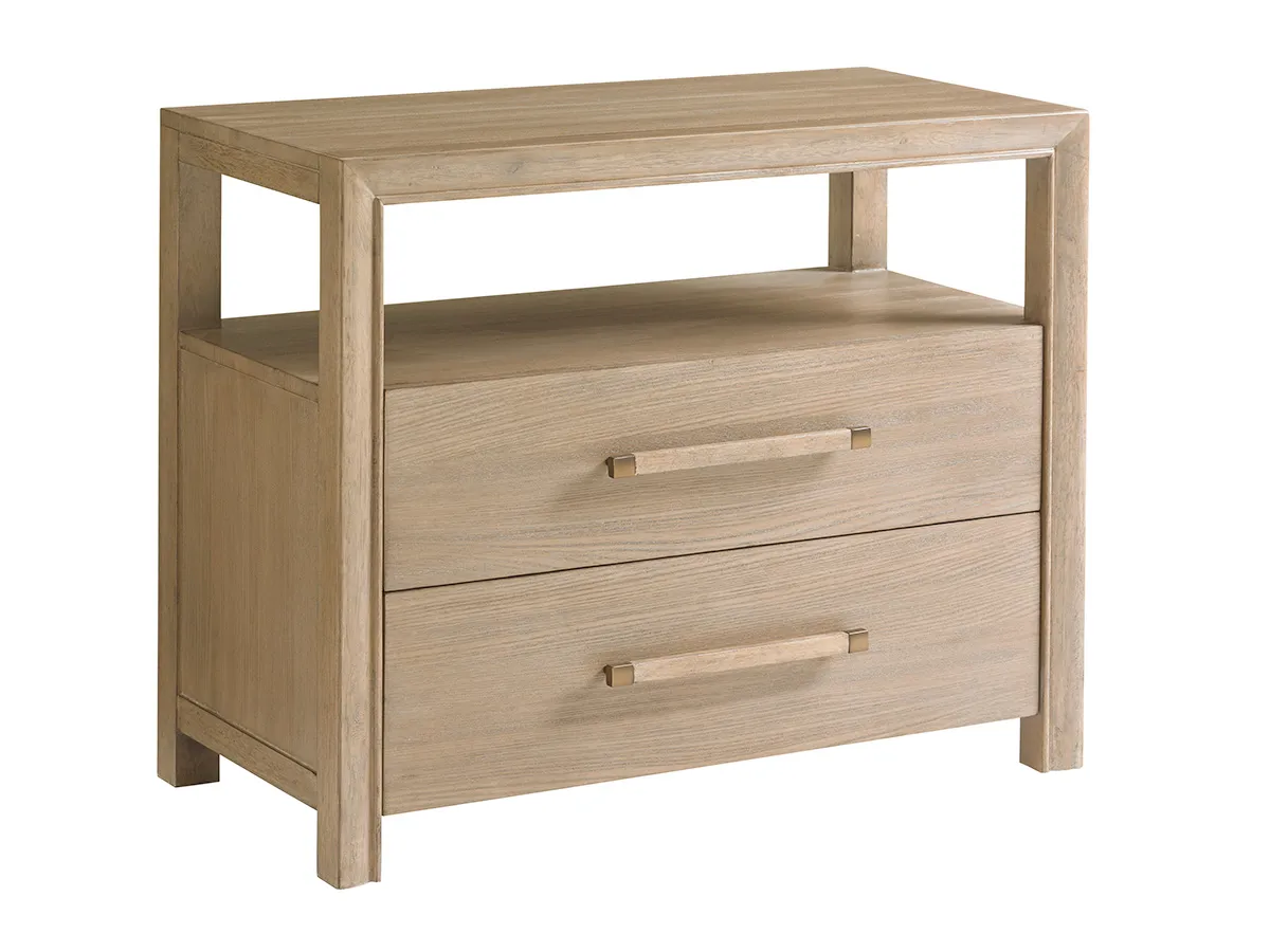 Shadow Play Curtain Call Open Nightstand